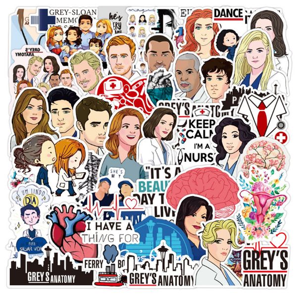 50 pcs intern doctor grey graffiti waterproof skateboard travel suitcase phone lapluggage stickers cute kids girl toys
50 pcs intern doctor grey graffiti waterproof skateboard travel suitcase phone lapluggage stickers cute kids girl toys