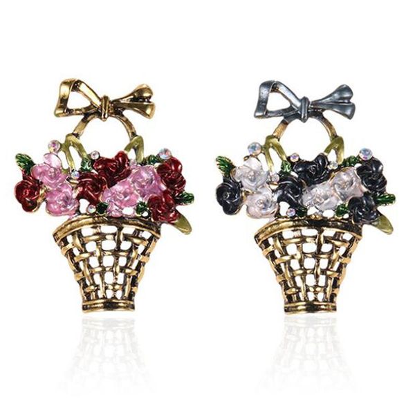 pins, brooches exquisite flower basket colorful rhinestone jewelry male female clothing accessories gift, Gray
pins, brooches exquisite flower basket colorful rhinestone jewelry male female clothing accessories gift, Gray
