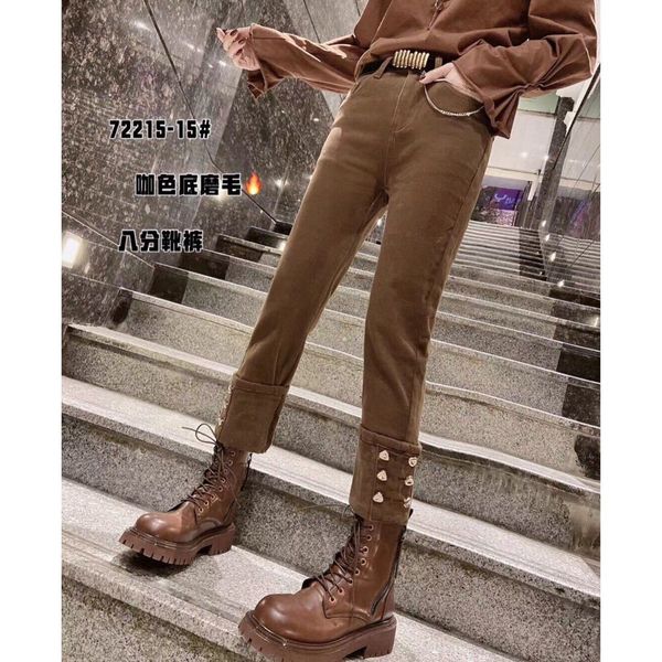 kog574 ga color ga color straight jeans since flanging side buckle waist new winter han edition minus age nine in charge of pa, Blue
kog574 ga color ga color straight jeans since flanging side buckle waist new winter han edition minus age nine in charge of pa, Blue