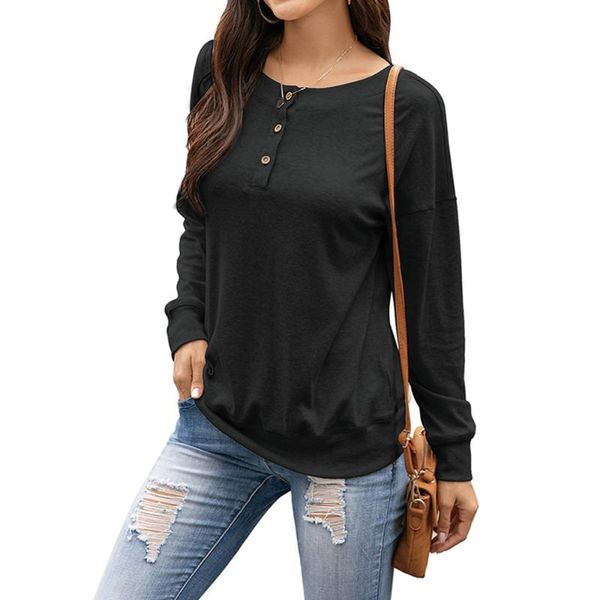 women's hoodies & sweatshirts 2022 women casual sweatshirt solid color button round neck long sleeve spring ladies basic autumn, Black
women's hoodies & sweatshirts 2022 women casual sweatshirt solid color button round neck long sleeve spring ladies basic autumn, Black