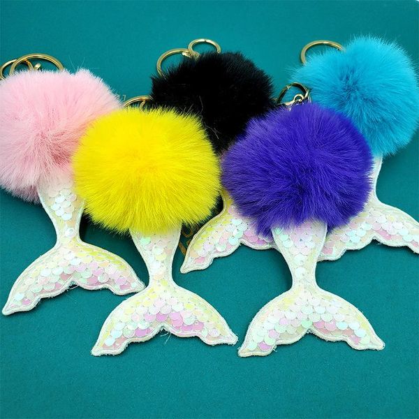 mermaid tail key rings pompoms pendant 15 styles fashion faux rabbit fur ball keyfobs pompom keychains for women girls, Slivery;golden
mermaid tail key rings pompoms pendant 15 styles fashion faux rabbit fur ball keyfobs pompom keychains for women girls, Slivery;golden