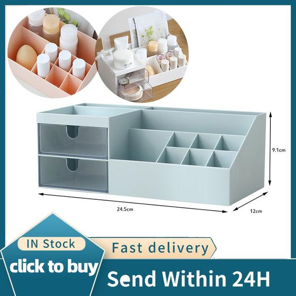 multifunctional large capacity storage box makeup organizer for cosmetic stationery jewelry nail polish drawer container boxes & bins
multifunctional large capacity storage box makeup organizer for cosmetic stationery jewelry nail polish drawer container boxes & bins