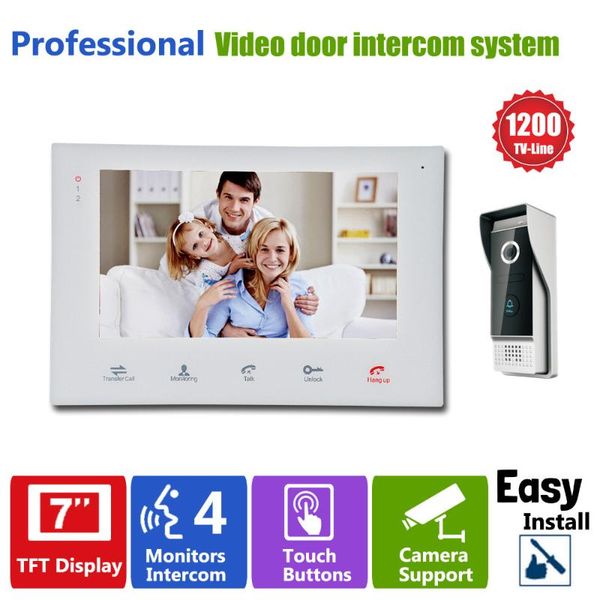 homefong 7"tft hd 1200tvl video doorbell camera door phone intercom system ip65 waterproof quality indoor monitors phones
homefong 7"tft hd 1200tvl video doorbell camera door phone intercom system ip65 waterproof quality indoor monitors phones
