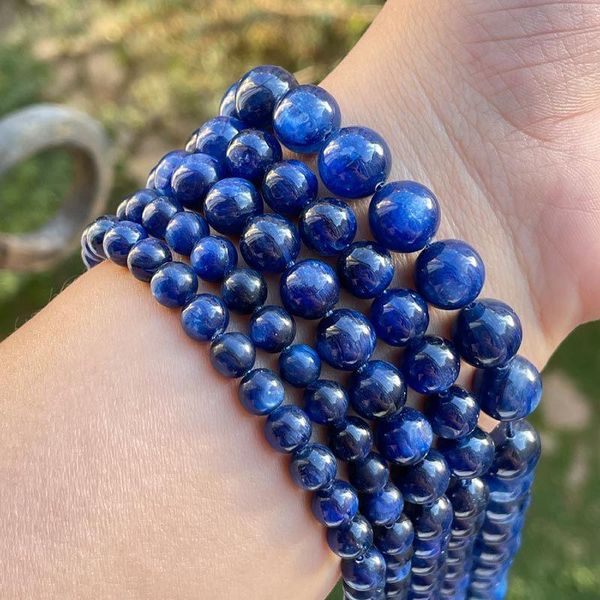 other natural grade kyanite blue round loose spacer stone beads for diy necklace bracelets earring rings jewelry making 15"
other natural grade kyanite blue round loose spacer stone beads for diy necklace bracelets earring rings jewelry making 15"