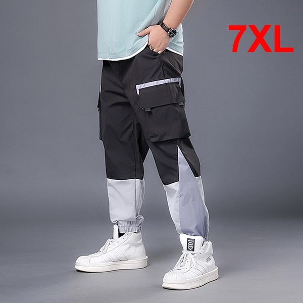 cargo pants men joggers sweatpants patchwork color block trousers plus size 7xl casual streetwear male pant elastic waist ha123 men's, Black
cargo pants men joggers sweatpants patchwork color block trousers plus size 7xl casual streetwear male pant elastic waist ha123 men's, Black