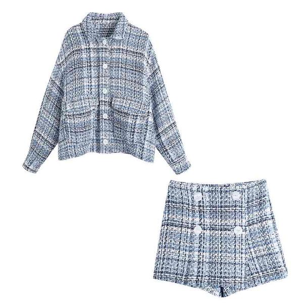 casual spring woolen two piece sets jacket outfits women puff sleeve button shorts skirt and 210525, White
casual spring woolen two piece sets jacket outfits women puff sleeve button shorts skirt and 210525, White
