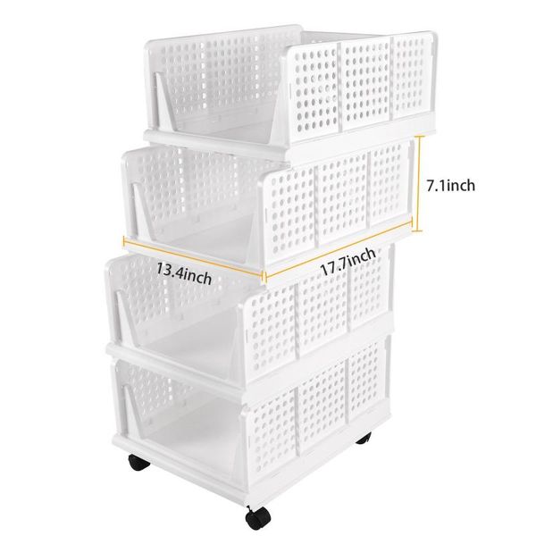 hooks & rails multifunctional stackable clothes storage basket organizer bins plastic separator drawer for food toys
hooks & rails multifunctional stackable clothes storage basket organizer bins plastic separator drawer for food toys