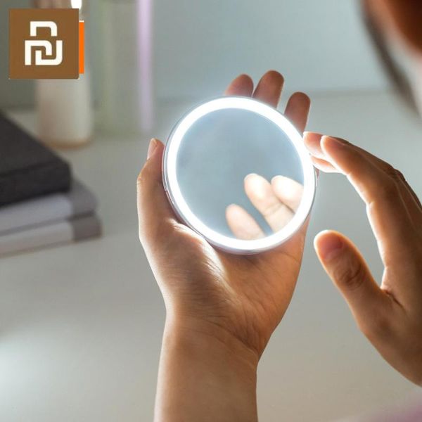 smart home control hd makeup mirror with led color blue light cosmetic mini portable touch sensing for beauty
smart home control hd makeup mirror with led color blue light cosmetic mini portable touch sensing for beauty