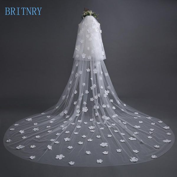 bridal veils britnry luxury 3m wedding veil with comb ivory flowers beautiful two layers long accessories, Black
bridal veils britnry luxury 3m wedding veil with comb ivory flowers beautiful two layers long accessories, Black