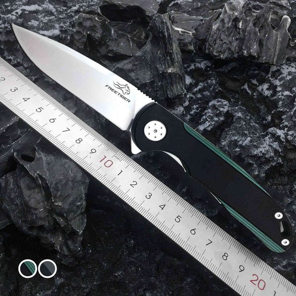 

iger folding knife ft901 with d2 blade g10 handle ball bearing survival hunting camping portable tactical edc tool knives