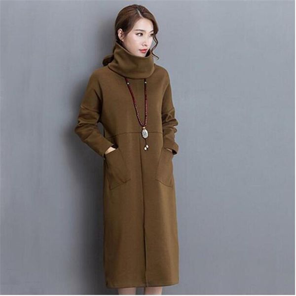 casual dresses 2021 style thicken velvet full sleeve winter dress with pocket fashion loose turtleneck vestido plus size s-6xl, Black;gray
casual dresses 2021 style thicken velvet full sleeve winter dress with pocket fashion loose turtleneck vestido plus size s-6xl, Black;gray