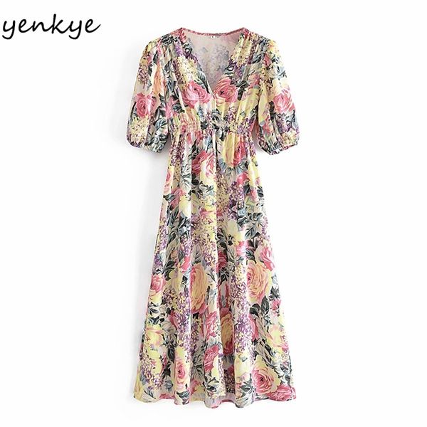 floral print holiday boho dress women v neck puff sleeve elastic waist summer vestido mujer a-line midi casual 210514, Black;gray
floral print holiday boho dress women v neck puff sleeve elastic waist summer vestido mujer a-line midi casual 210514, Black;gray