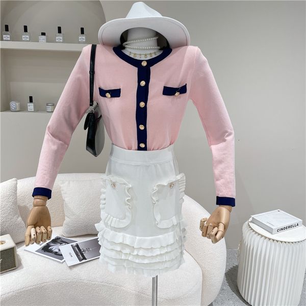 skirt two female pieces spring summer niche fashion design temperament with low contrast cardigan colour soft mesh, Black
skirt two female pieces spring summer niche fashion design temperament with low contrast cardigan colour soft mesh, Black