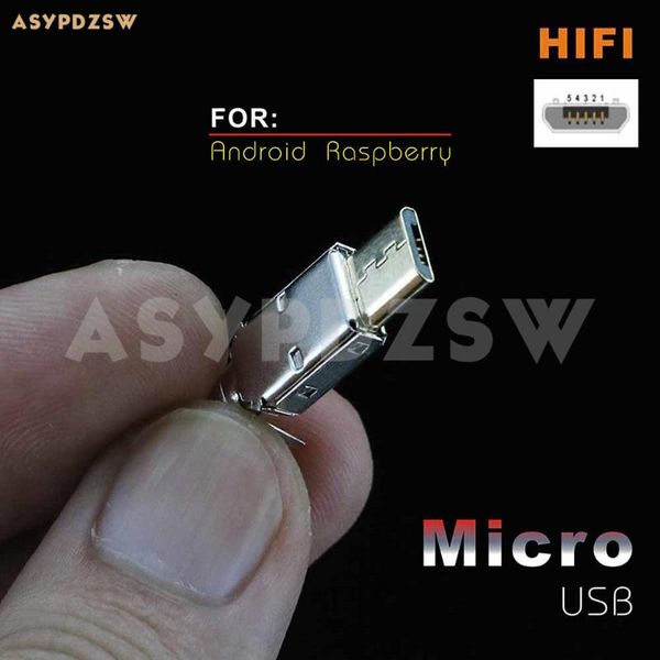 smart power plugs 1 set hifi diy gold-plated micro usb plug type-micro male with nickel-plated shell for android/raspberry
smart power plugs 1 set hifi diy gold-plated micro usb plug type-micro male with nickel-plated shell for android/raspberry