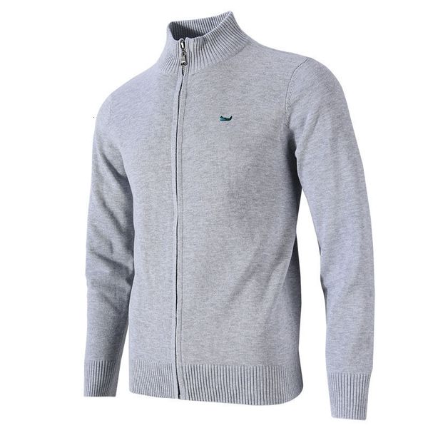 men's sweaters autumn/winter cardigan jacket zipper embroidery fish polo casual cotton knit turtleneck stand collar zvw7, White;black
men's sweaters autumn/winter cardigan jacket zipper embroidery fish polo casual cotton knit turtleneck stand collar zvw7, White;black