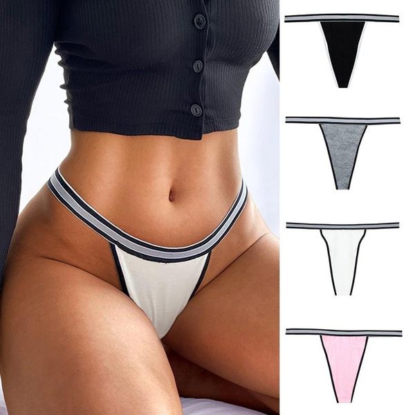 women's panties g-string thong cotton underwear female underpants solid color pantys intimates lingerie, Black;pink
women's panties g-string thong cotton underwear female underpants solid color pantys intimates lingerie, Black;pink