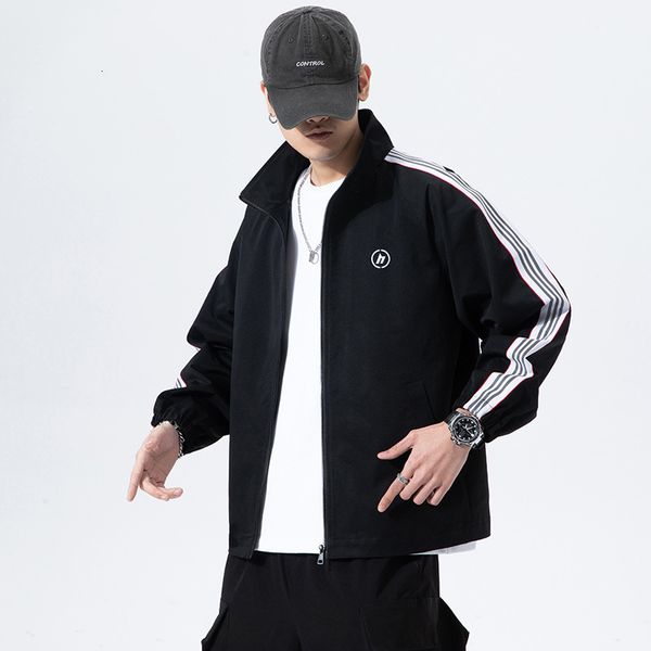 men's tracksuits 2021 autumn side stripe sports fashion et youth trend loose coat casual men's wear, Gray
men's tracksuits 2021 autumn side stripe sports fashion et youth trend loose coat casual men's wear, Gray