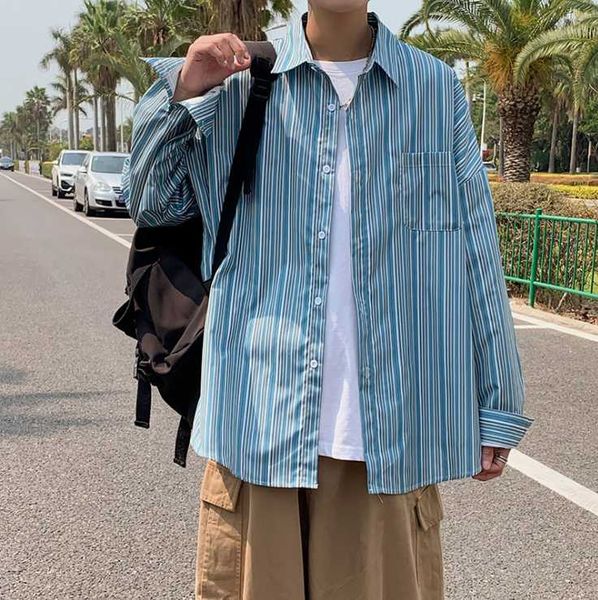men's casual shirts plaid shirt male port wind day tide brand ins autumn long sleeve korean version of the trend jacket 26, White;black
men's casual shirts plaid shirt male port wind day tide brand ins autumn long sleeve korean version of the trend jacket 26, White;black