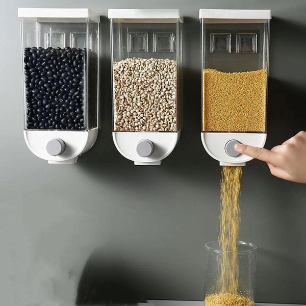 storage bottles & jars 1000/1500ml wall hanging whole grains food container kitchen grain rice beans sealed oatmeal dispenser
storage bottles & jars 1000/1500ml wall hanging whole grains food container kitchen grain rice beans sealed oatmeal dispenser