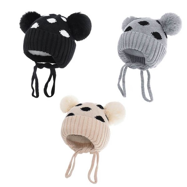 baby hats newborn caps toddler earmuffs hat dots girls boys infant cap autumn winter warm wool knitted accessories velvet 0-1t b8717, Yellow
baby hats newborn caps toddler earmuffs hat dots girls boys infant cap autumn winter warm wool knitted accessories velvet 0-1t b8717, Yellow