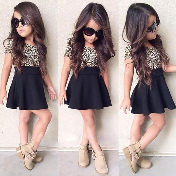 girl's dresses girls summer dress kids baby leopard printing short sleeveless clothes girls' daily mini for vestido, Red;yellow
girl's dresses girls summer dress kids baby leopard printing short sleeveless clothes girls' daily mini for vestido, Red;yellow