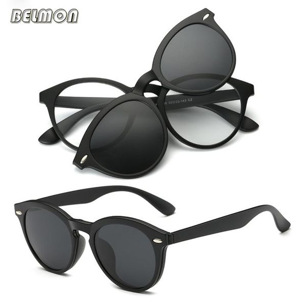 fashion sunglasses frames spectacle frame men women with polarized clip on magnetic glasses male female prescription optical rs493, Black
fashion sunglasses frames spectacle frame men women with polarized clip on magnetic glasses male female prescription optical rs493, Black