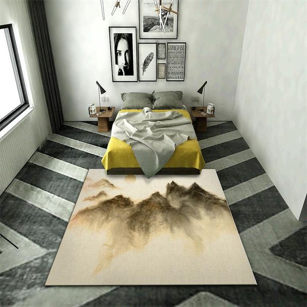 carpets ink painting is classic bedroom rug roombedroom decor modern home decoration living room non-slip bath mat carpet
carpets ink painting is classic bedroom rug roombedroom decor modern home decoration living room non-slip bath mat carpet