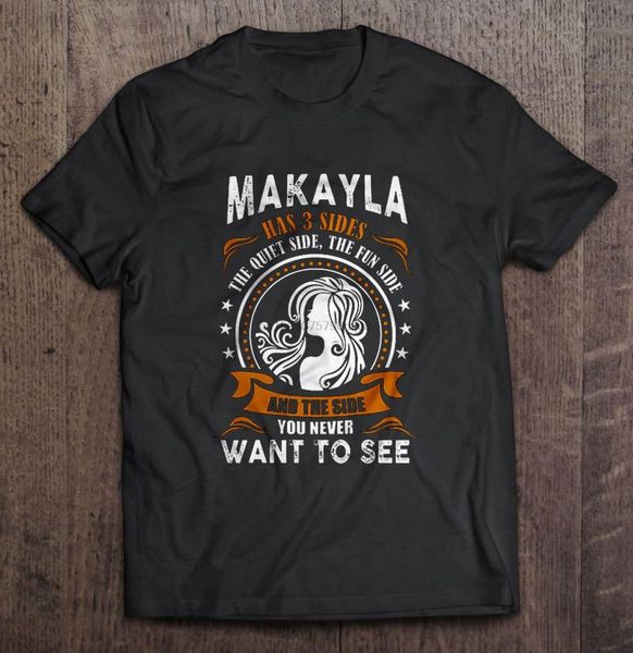 men's t-shirts men t shirt makayla has 3 sides the quiet side fun and you never want to see women t-shirt, White;black
men's t-shirts men t shirt makayla has 3 sides the quiet side fun and you never want to see women t-shirt, White;black