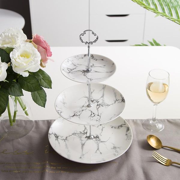 dishes & plates ceramic marble three-layer dessert dish fruit cake plate wedding gift porcelain tableware western
dishes & plates ceramic marble three-layer dessert dish fruit cake plate wedding gift porcelain tableware western