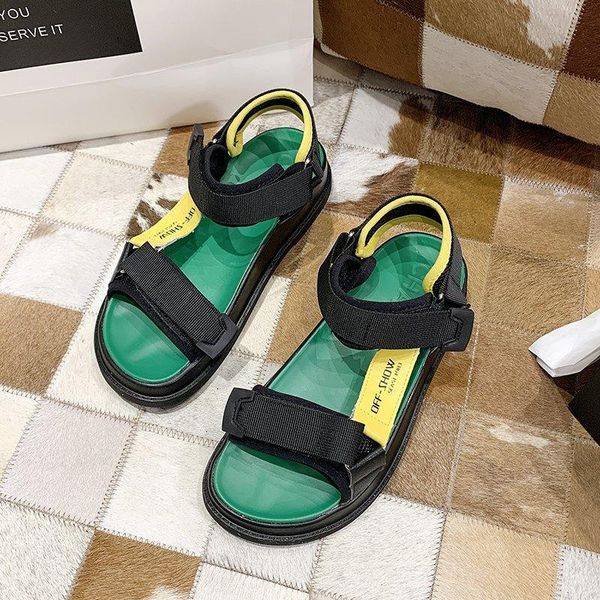 summer women flat sandals platform chunky casual shoes designers woman block heel fashion beach hook loop sandal 2021, Black
summer women flat sandals platform chunky casual shoes designers woman block heel fashion beach hook loop sandal 2021, Black