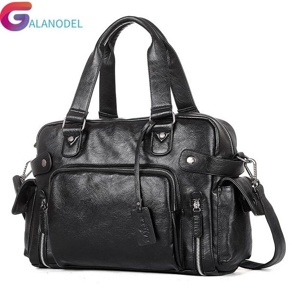 duffel bags men designer travel luggage 14 inch lapbag large capacity shoulder casual pu leather handbag
duffel bags men designer travel luggage 14 inch lapbag large capacity shoulder casual pu leather handbag