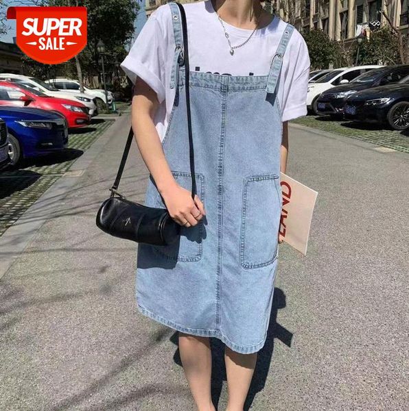lizhiqi retro denim suspender dress, large pockets, mid-skirt, loose and thin sleeveless dress 110577 #kn9s, Black;gray
lizhiqi retro denim suspender dress, large pockets, mid-skirt, loose and thin sleeveless dress 110577 #kn9s, Black;gray