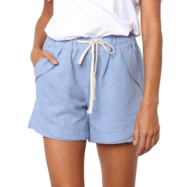 fashion women shorts summer casual high waist solid cotton linen pockets bandage elastic shorts#6.17 women's, White;black
fashion women shorts summer casual high waist solid cotton linen pockets bandage elastic shorts#6.17 women's, White;black