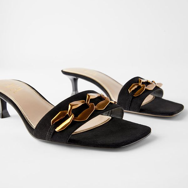sandals brand 2021 female metal thin stiletto heel shoes square toe summer women design luxury sandals 6hxx, Black
sandals brand 2021 female metal thin stiletto heel shoes square toe summer women design luxury sandals 6hxx, Black