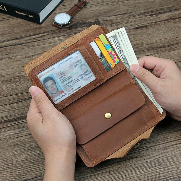 wallets maheu men wallet vintage design bifold purse for s women leather burse, Red;black
wallets maheu men wallet vintage design bifold purse for s women leather burse, Red;black