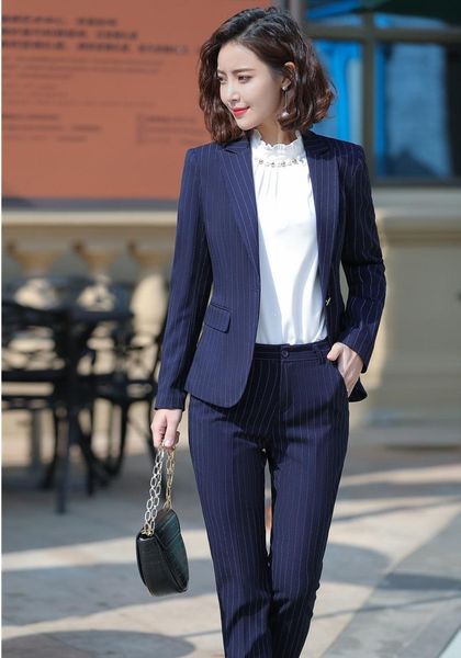 formal business suits with pants and jackets coat for women office work wear pantsuits female trousers sets blazers women's two piece, White
formal business suits with pants and jackets coat for women office work wear pantsuits female trousers sets blazers women's two piece, White