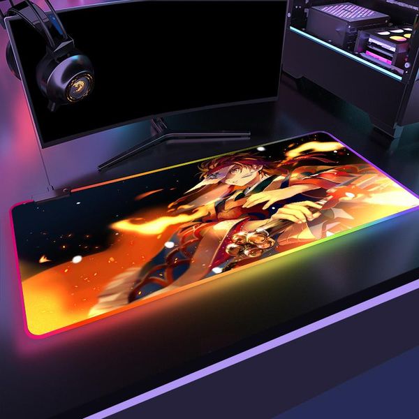 mouse pads & wrist rests kamado tanjiro large gaming rgb mousepad xl gamer mat pad for demon slayer pc computer led backlight xxl keyboard d
mouse pads & wrist rests kamado tanjiro large gaming rgb mousepad xl gamer mat pad for demon slayer pc computer led backlight xxl keyboard d