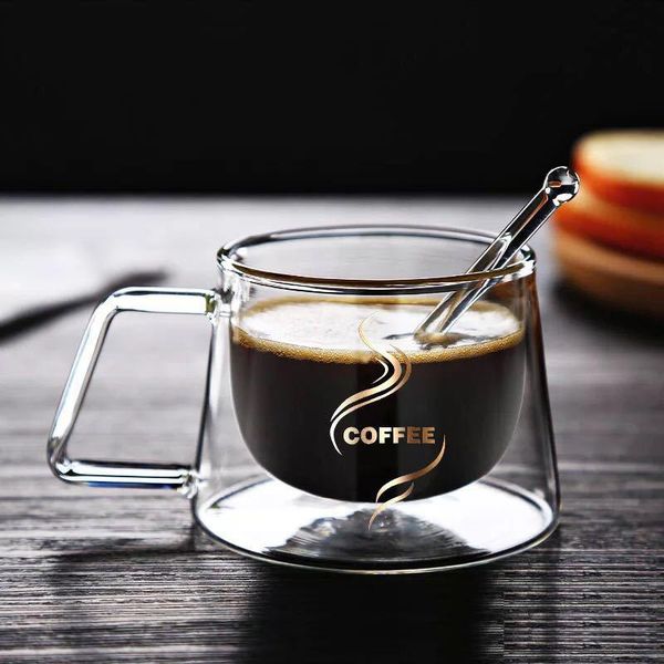 ml double bottom glasses for coffee creative mug tea adiabatic milk juice water cup with glass spoon accept drop wine
ml double bottom glasses for coffee creative mug tea adiabatic milk juice water cup with glass spoon accept drop wine