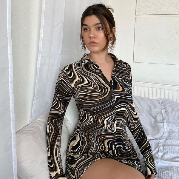 casual dresses women\u2021s long sleeve mini dress fashion 2021 autumn spring water ripple print single-breasted split short, Black;gray
casual dresses women\u2021s long sleeve mini dress fashion 2021 autumn spring water ripple print single-breasted split short, Black;gray