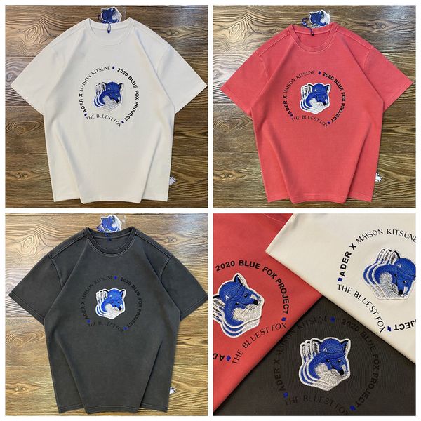 men's t-shirts maison kitsune fox adrerror t-shirt for women of the white grey men washed ader fashion error tee, White;black
men's t-shirts maison kitsune fox adrerror t-shirt for women of the white grey men washed ader fashion error tee, White;black