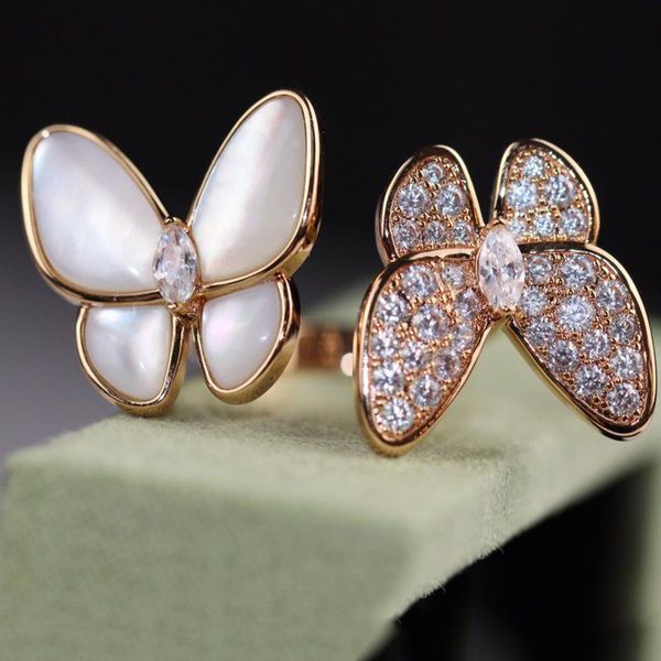 cluster rings luxury shell adjustable butterfly ring for women zircon lovers fashion show jewelry z052, Golden;silver
cluster rings luxury shell adjustable butterfly ring for women zircon lovers fashion show jewelry z052, Golden;silver
