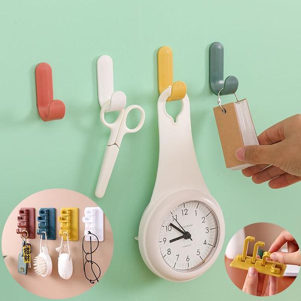 hooks & rails 4pcs /1pc wall plastic door hanger self adhesive towel hook hat bag racks key tools organizer home decor holder
hooks & rails 4pcs /1pc wall plastic door hanger self adhesive towel hook hat bag racks key tools organizer home decor holder