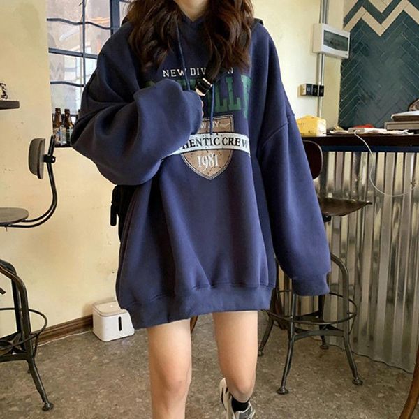 wei clothing girl plus plus-thick student korean version loose autumn/winter lazy wind ins jacket tide long sleeve women's hoodies & sw, Black
wei clothing girl plus plus-thick student korean version loose autumn/winter lazy wind ins jacket tide long sleeve women's hoodies & sw, Black
