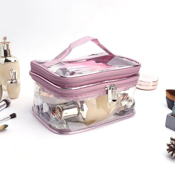 eyebrow tools & stencils clear double makeup bag zipper waterproof portable travel cosmetic cases storage pouch organizer 3 colors female wa
eyebrow tools & stencils clear double makeup bag zipper waterproof portable travel cosmetic cases storage pouch organizer 3 colors female wa
