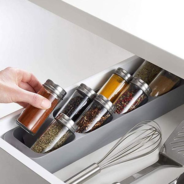 storage bottles & jars kitchen spice rack 8 holes sauce bottle holder cabinet drawer organizer for seasoning box
storage bottles & jars kitchen spice rack 8 holes sauce bottle holder cabinet drawer organizer for seasoning box
