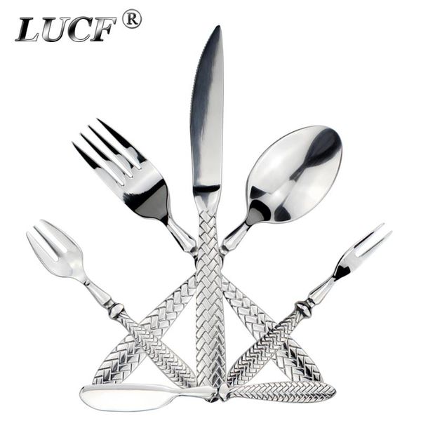 dinnerware sets lucf royal luxury woven pattern handle stainless steel western elegant cutlery delicate tableware for kitchen el
dinnerware sets lucf royal luxury woven pattern handle stainless steel western elegant cutlery delicate tableware for kitchen el