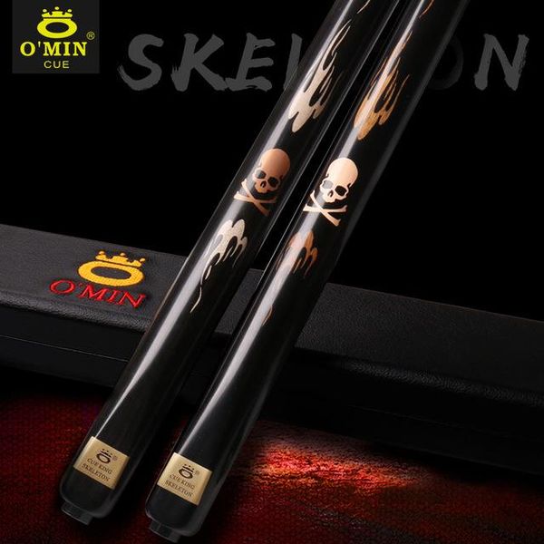 o'min skeleton all handmade one piece snooker cue 3/4 kit with case extension 10mm tip high-end stick billiard cues
o'min skeleton all handmade one piece snooker cue 3/4 kit with case extension 10mm tip high-end stick billiard cues