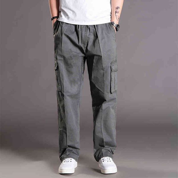 men's pants thoshine brand spring autumn men casual cargo 95% cotton multiple pockets male thin trousers loose plus size oversize, Black
men's pants thoshine brand spring autumn men casual cargo 95% cotton multiple pockets male thin trousers loose plus size oversize, Black