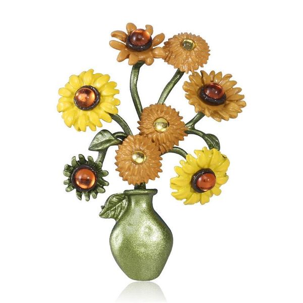 pins, brooches exquisite high-end simple matching accessories sunflower brooch bag coat decoration girl jewelry, Gray
pins, brooches exquisite high-end simple matching accessories sunflower brooch bag coat decoration girl jewelry, Gray