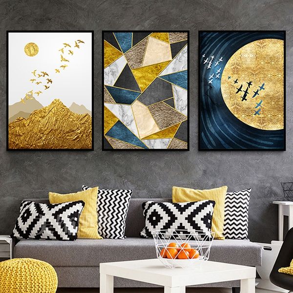 unframed foil gold abstract painting geometric pattern nordic modern home decoration poster
unframed foil gold abstract painting geometric pattern nordic modern home decoration poster